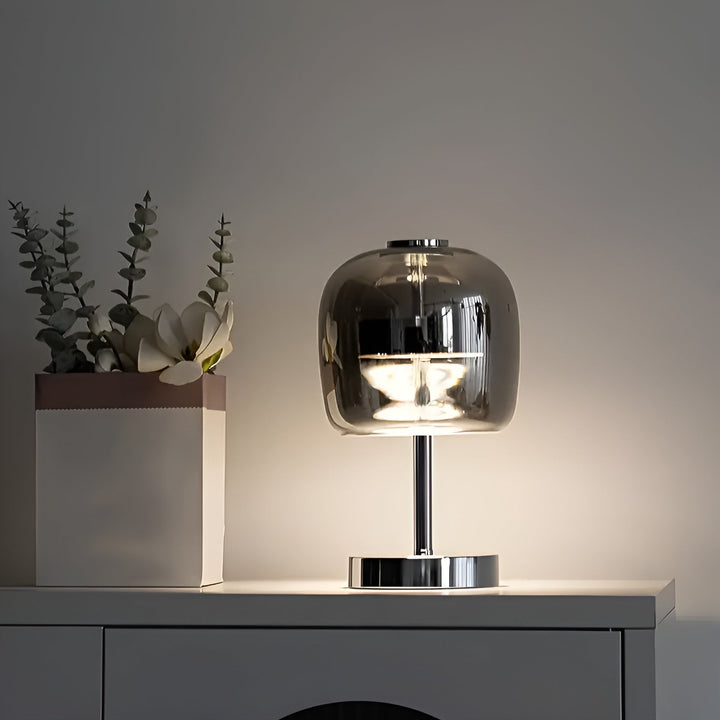 Modern Glass Electroplated Ambient Light Lamp