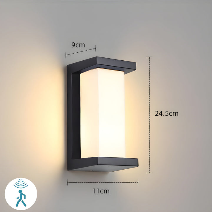 LED Outdoor Motion Sensor Waterproof Wall Lamp