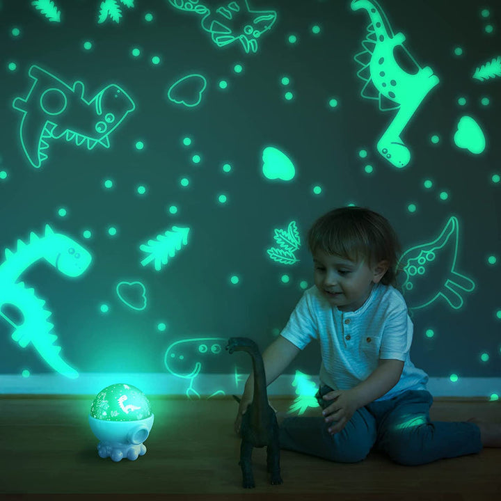 LED Night Light with Ocean &amp; Starry Sky Projection + Music Function - DreamAura