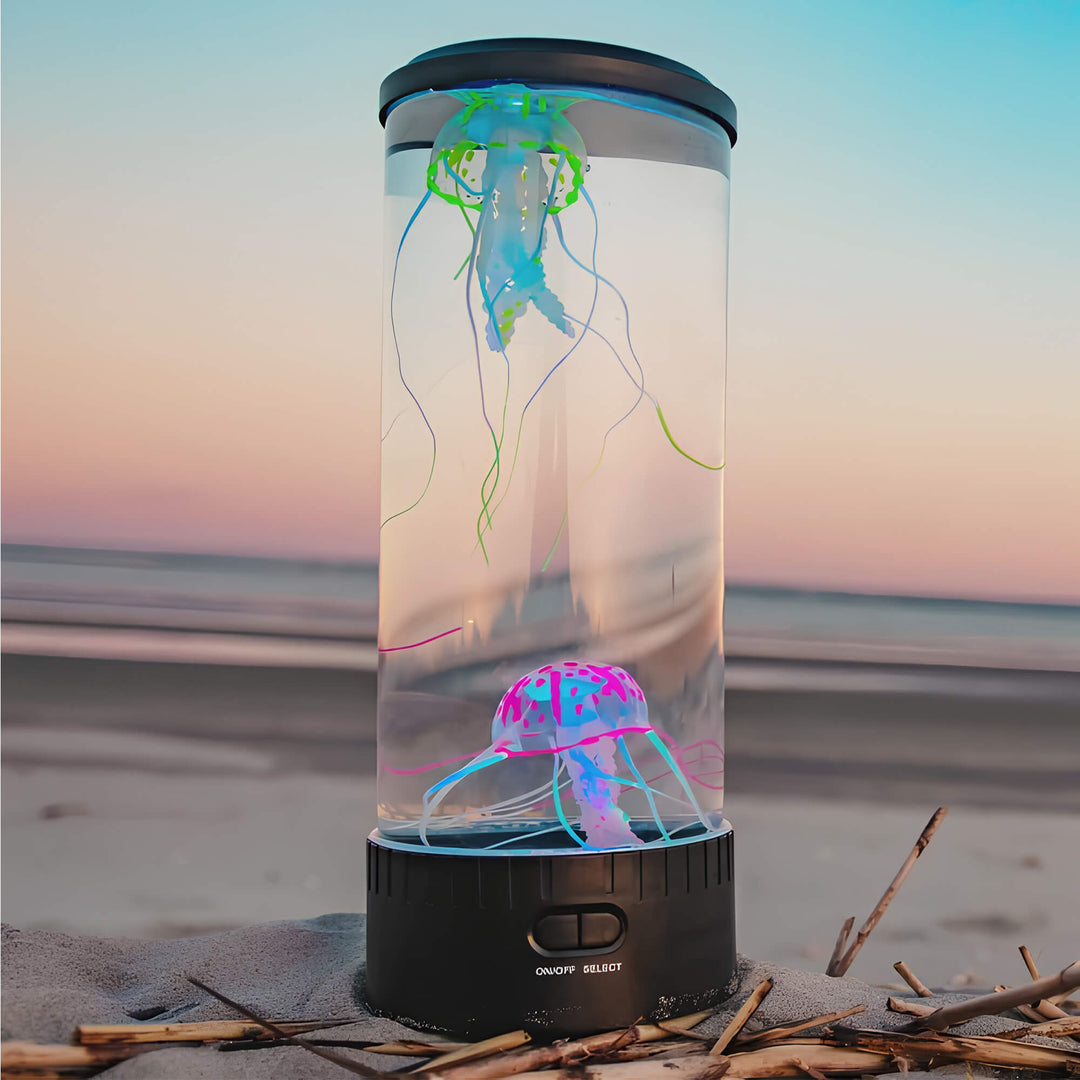 Soothing LED Jellyfish Table Lamp