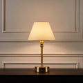 Lucille Ornate LED Rechargeable Wireless Lamp - Brass