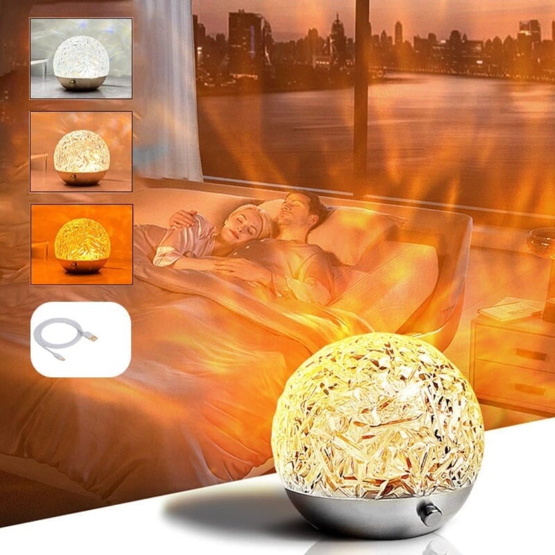 Magic Waves | Dynamic Water Wave Projection Mood Lamp