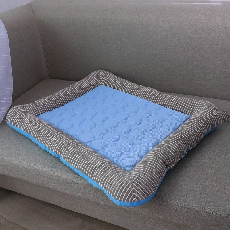 FurChill Frenchie Breathable Dog Bed – Cooling Mat with Non-Slip Base for Hot Days |