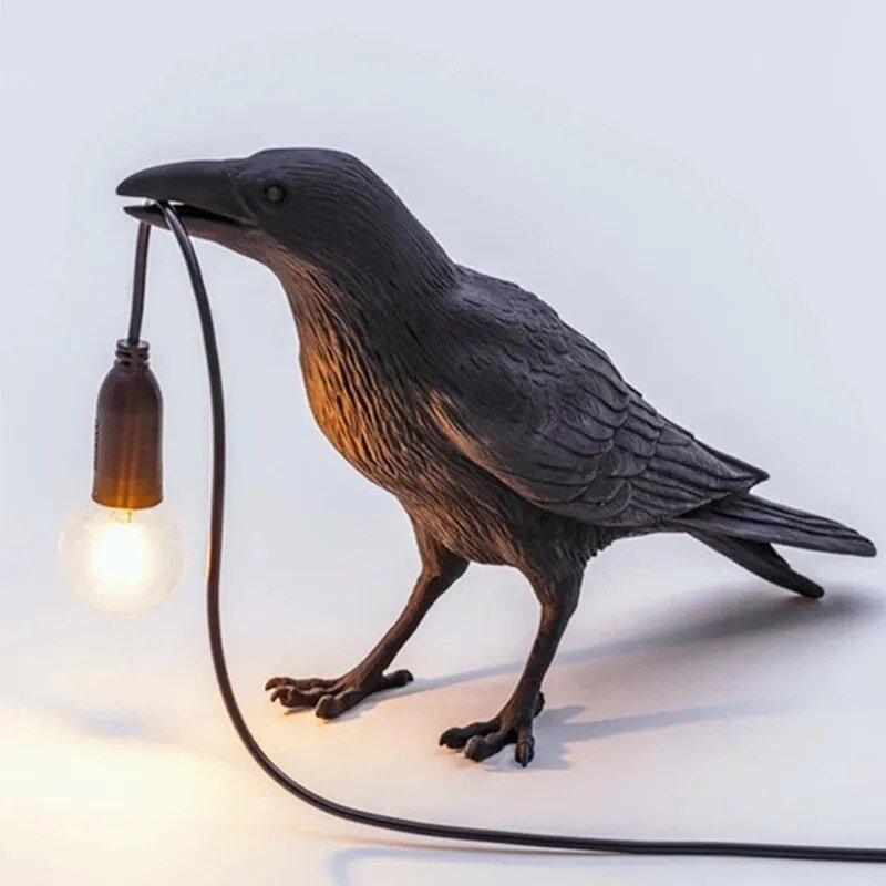 Crow Bird Lamp