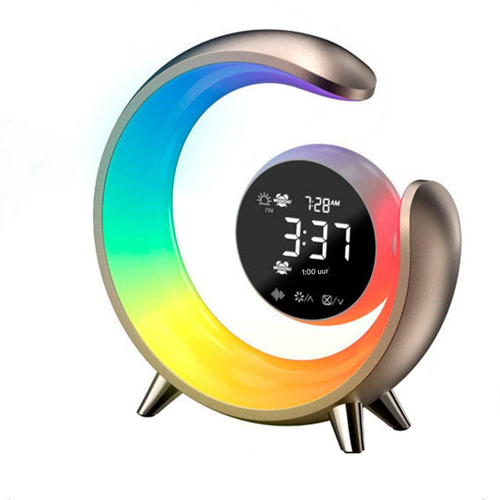 Multifunctional Night Light with RGB &amp; Alarm Clock Function – Lumivo