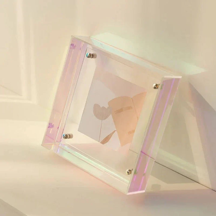 Neon Acrylic Floating Picture Frame