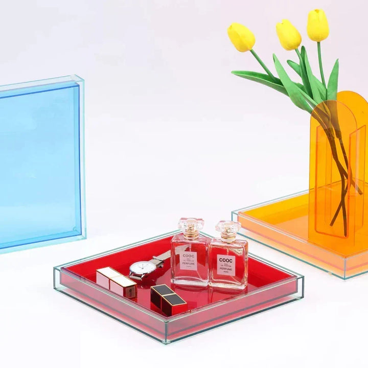 Acrylic Serving Tray in "color Pop"