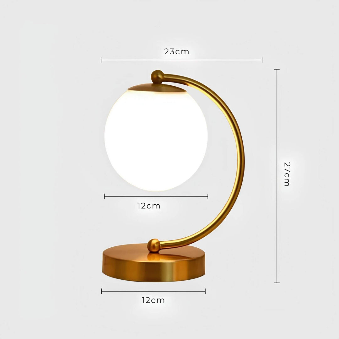 Glass Table Lamp