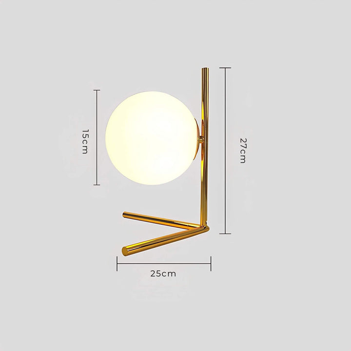 Glass Table Lamp