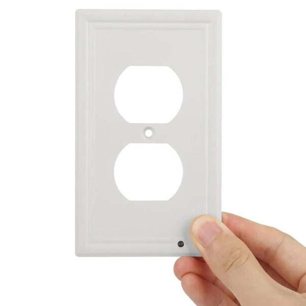 Pack 4x LED Night Light Outlet Cover | Energy-Efficient, Automatic Sensor &amp; Safe for Kids&