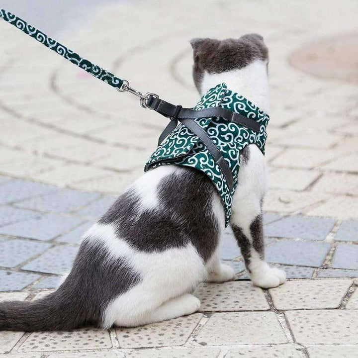 PAWVENTURE HARNESS – Cat Harness Vest Set with Breathable Mesh &amp; Leash