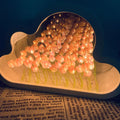 Tulip Cloud LED Mirror – Magic Light & Decorative Design |