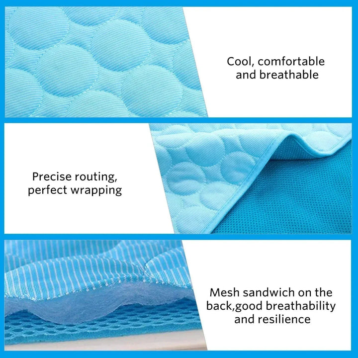 Dog Cooling Mat Summer Pad for Dogs Cat Blanket Breathable Dog Bed Kennel Puppy Sleeping Sofa Cushion Dog Accessories |