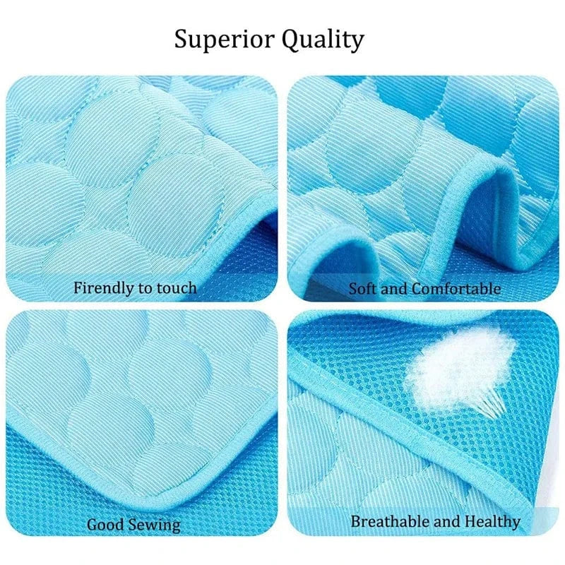 Guinea Pig Cage Liners Summer Small Animal Cooling Mat Breathable Hamster Pee Pad for Rabbit Cage Chinchilla Hedgehogs Pet Item |
