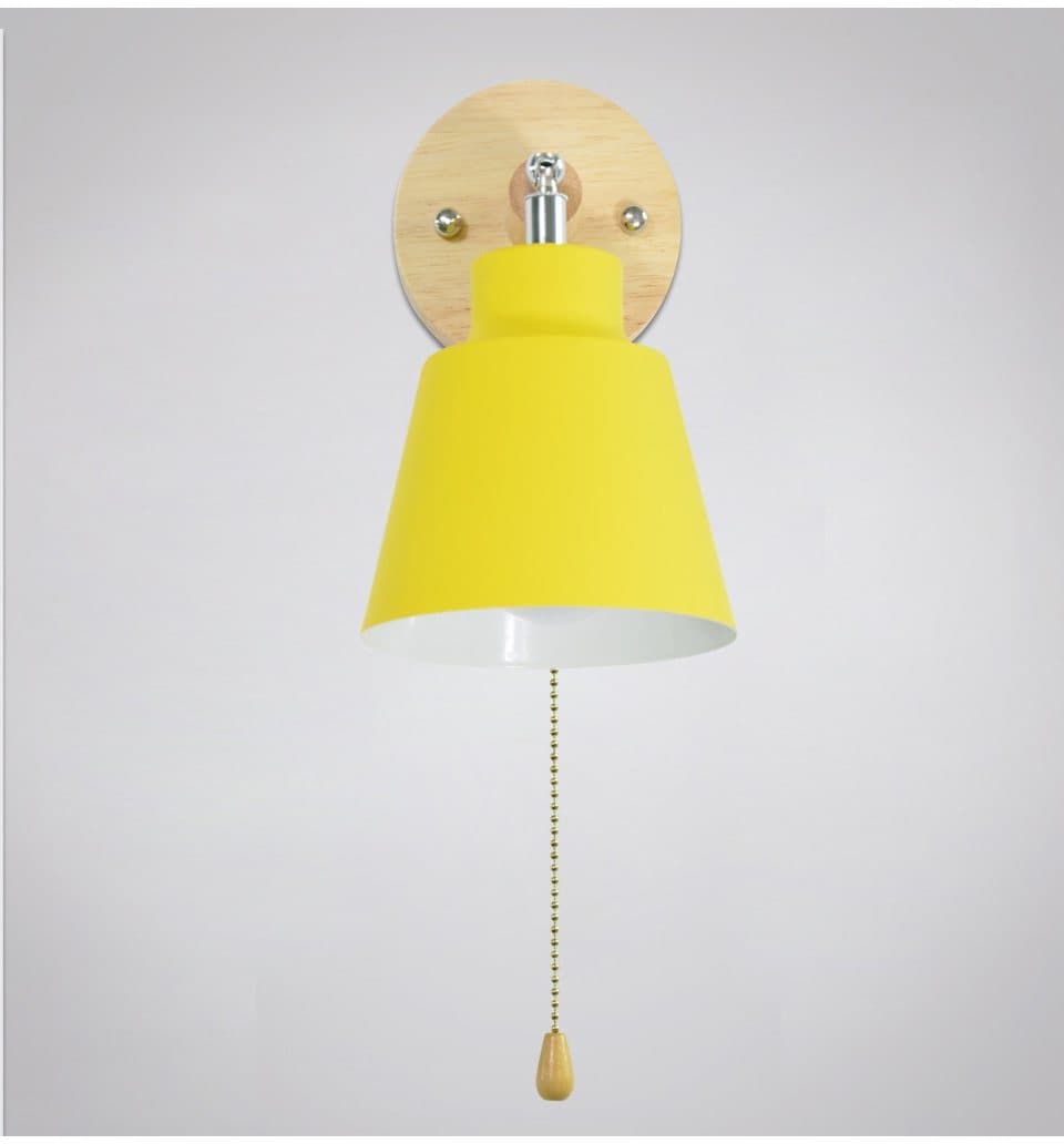 Rotatable Collin Wall Light with Pull Chain Switch