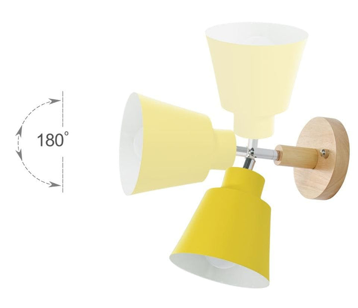 Rotatable Collin Wall Light with Pull Chain Switch