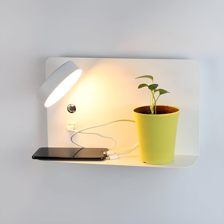 Wall lamp – Rechargeable elegance with USB LED lighting for a luxurious atmosphere