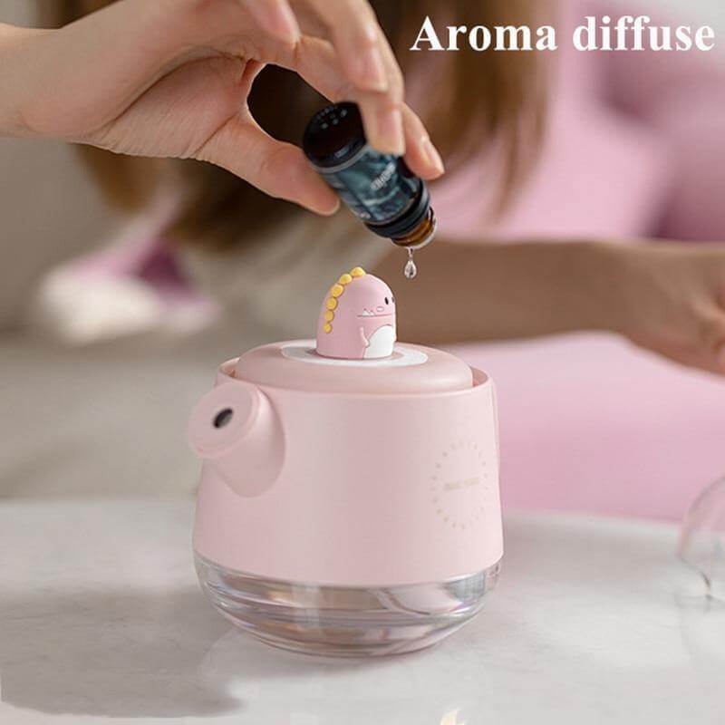 Teapot USB colorful Air Humidifier Night Light