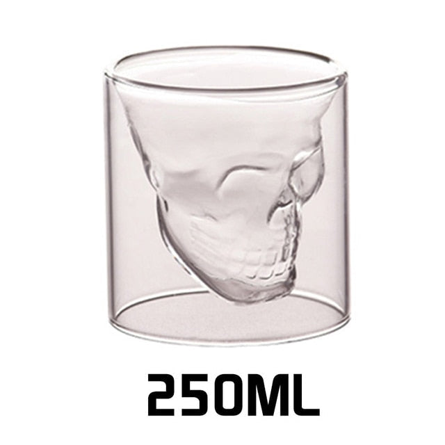 Hollow Double Layer Whiskey Glass