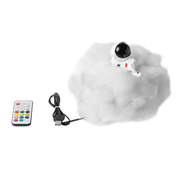 Astronaut colorful Clouds Night Light