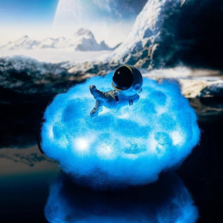 Astronaut colorful Clouds Night Light |