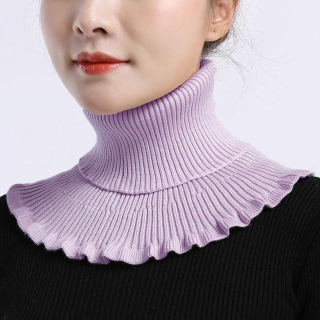 Stylish Turtleneck Dickey Collar |
