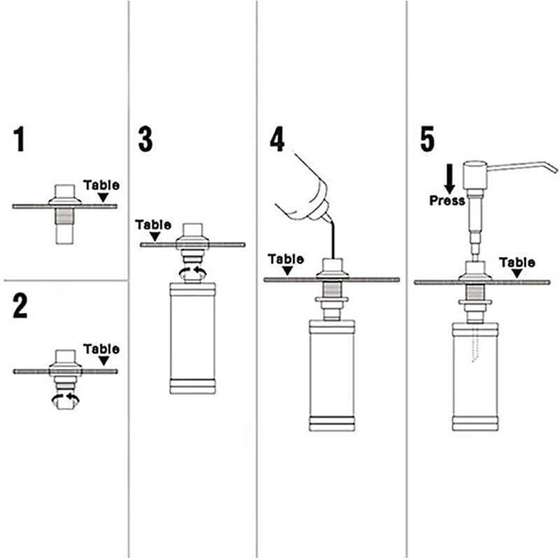 Wall-mounted soap dispenser