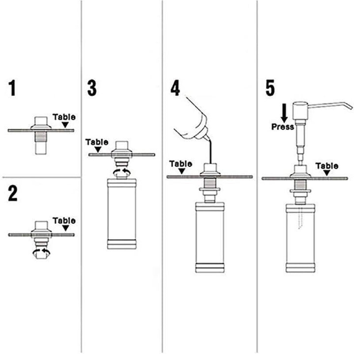 Wall-mounted soap dispenser