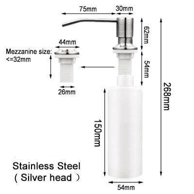 Sink-mounted Soap Dispenser