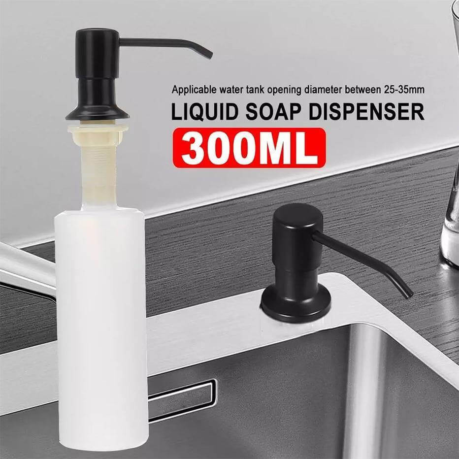 Wall-mounted soap dispenser