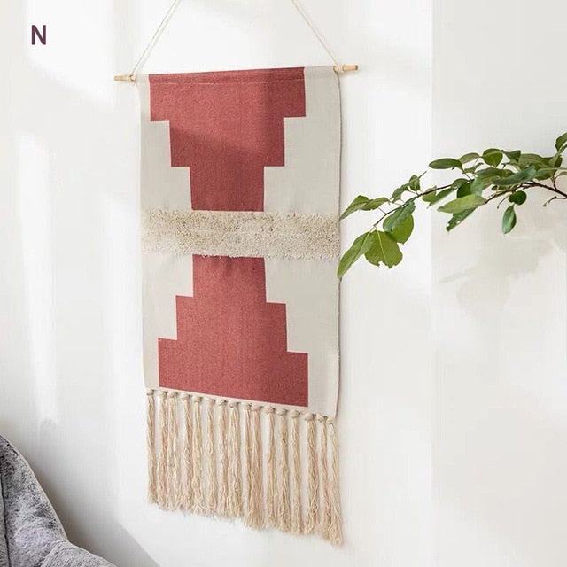 Geometric Tufted Wall Carpet