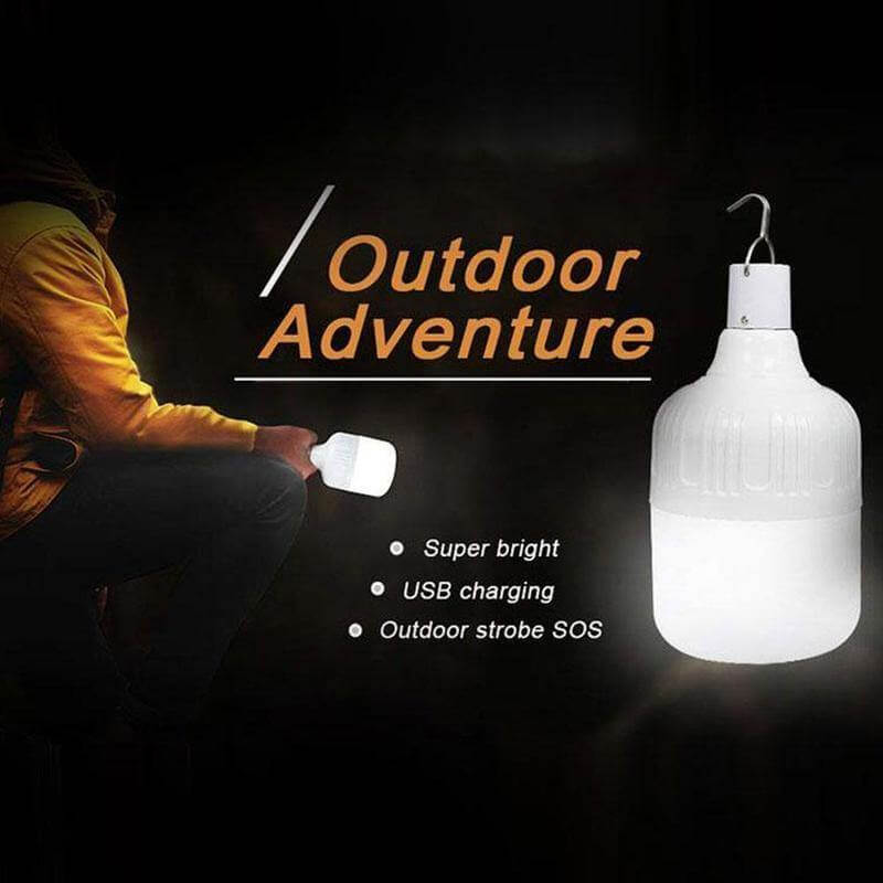 Outdoor USB Rechargeable LED Night Light Bulb |
