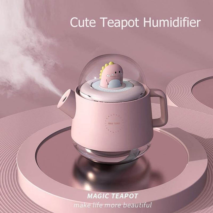 Teapot USB colorful Air Humidifier Night Light
