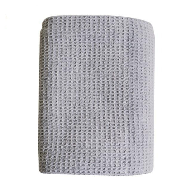 Waffle Fabric Cotton Kitchen Towel Set (Set of 2)