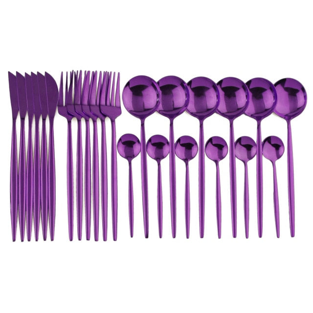 24-piece cutlery set