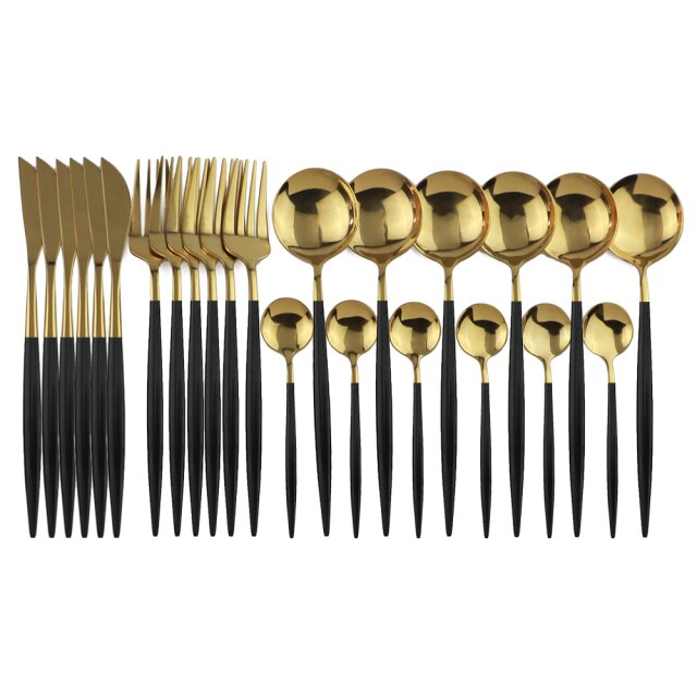 24-piece cutlery set