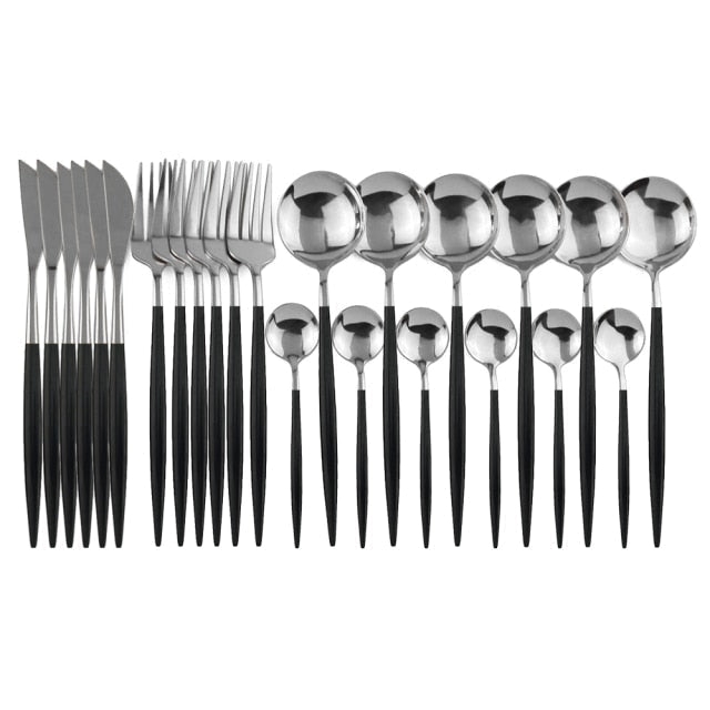 24-piece cutlery set