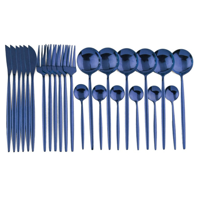 24-piece cutlery set