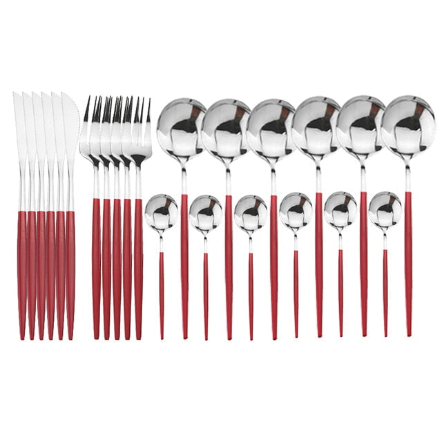 24-piece cutlery set