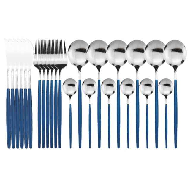 24-piece cutlery set
