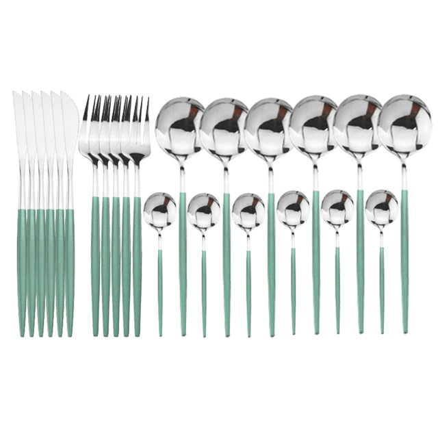 24-piece cutlery set