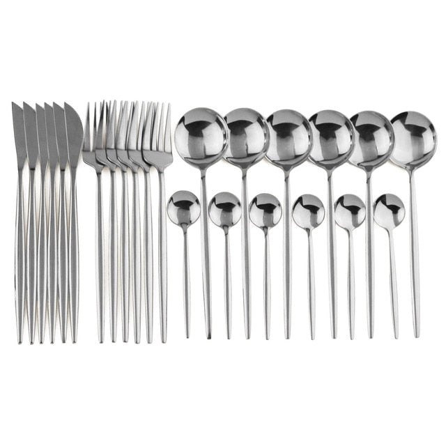 24-piece cutlery set