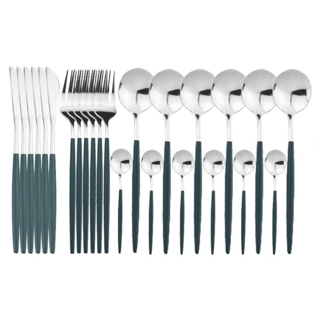 24-piece cutlery set