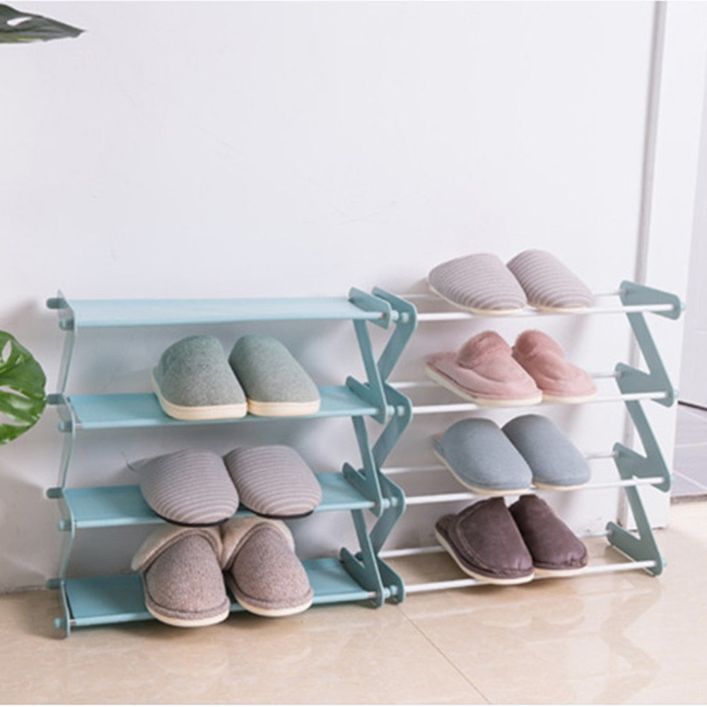 Minimal Z Adjustable Desk Organizer and Shoe Rack