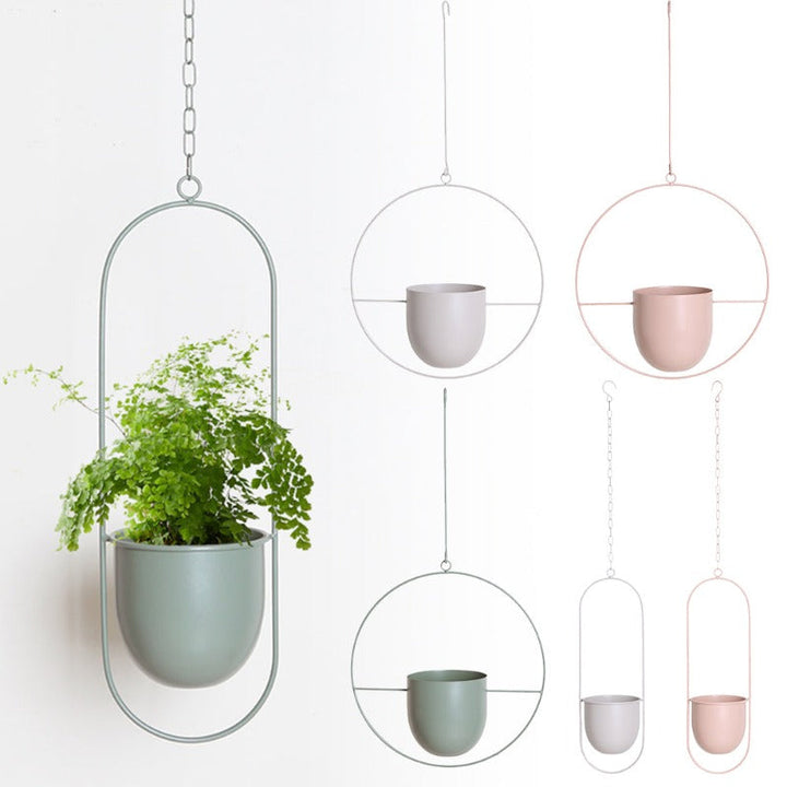 Gardudu Vivienne Hanging Plant Pot Holder Made of Metal