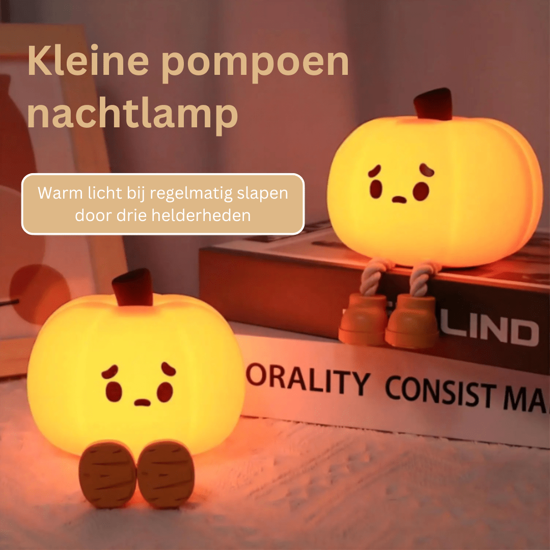 Pumpkinshape – Soothing pumpkin-shaped night light for relaxed children’s sleep