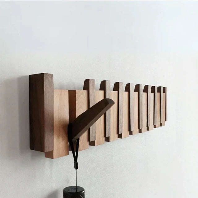 Wood Piano Style Wardrobe - Melodia
