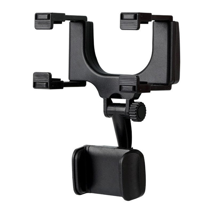 Roadview – Rearview Mirror Phone Mount with 360° Rotation &amp; Telescopic Arm