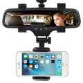 Roadview – Rearview Mirror Phone Mount with 360° Rotation & Telescopic Arm