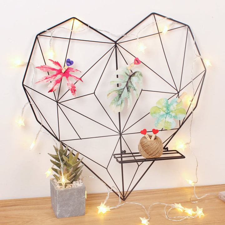 Heart Wire Photo Display